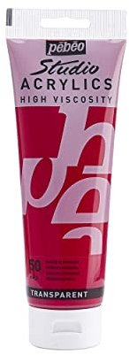 Pébéo - Acrílico Fine Studio - Pintura acrílica Magenta - Magenta Primario - 250 ml
