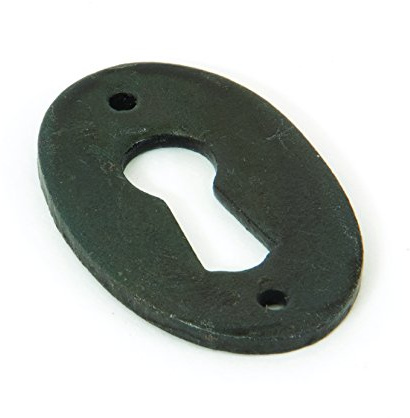 Oval Escutcheon 2 x 1 1/8 - Beeswax