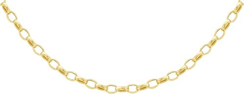 CARISSIMA Damen-Halskette 9 Karat 375 Gelbgold Hollow Bevel Belcher 16 1.14.5853