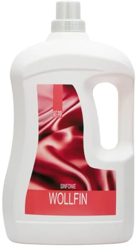 Hepp GmbH & Co KG – Wollfin Sinfonie Flüssiges Feinwaschmittel-Konzentrat 3000 ml Henkelflasche 114 WL