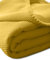 Kneer 9152204 La Diva Waffelpique-Decke mit Ziersticheinfassung 220/240 cm, mais