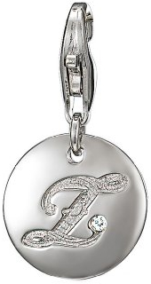 ESPRIT Anhänger Charm Letter Z 925 Sterling Silber S.ESZZ90844A000