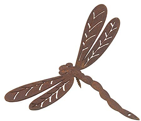 Gerry Deko Metall Objekt LIBELLE Rost Figur 14 cm