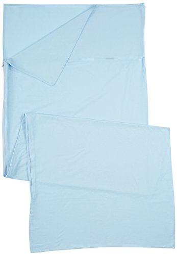 Ferrino Erwachsene, Unisex Comfort Liner Sq Schlafsack Freizeit und Wandern, Blau (Azzuro), Einheitsgröße