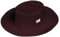 Gunn & Moore GM Panama Cricket Hat Maroon Medium