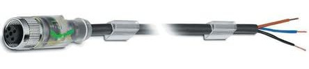Phoenix Contact SAC-5P- 1.5-PUR/M12FS, 5-polig Sensor-Betätigungselementkabel, Gerade 5 / Nicht abgeschlossen Buchse,