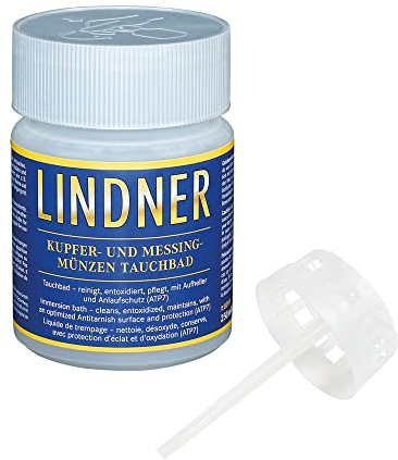 LINDNER Münz-Tauchbad Kupfer-Messing, 250 ml