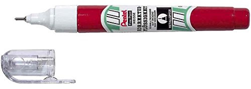 Pentel Set (3 Stifte Korrekturroller Pentex Micro Pocket ZL63 W, weiß
