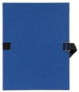 Exacompta Erweiterbarer Ordner, A4, 24 x 32 cm, Blau