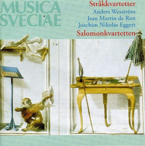 Wesstrom/Eggert/de Ron: String Quartets