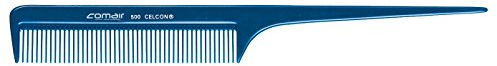 Comair 7000349 Stielkamm 500 Profi-Line, grob gezahnt blau