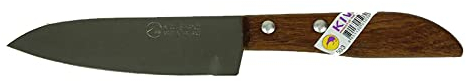 Kiwi 503 - Coltello da cucina tailandese, con manico in legno, 19 cm