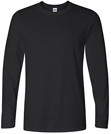 Gildan Men's Soft Style L/Sleeve T Shirt T - Shirt (Pack of 1)