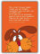 Kartenkaufrausch 4 Osterkarten Fröhliche Osterkarte mit Comic Osterhasen und nettem Spruch • schöne Grußkarten Set mit Umschlägen, hochwertig und schön