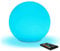 Mr.Go 8 LED Ball Light Sphere Lamp Mood Light with Remote, Color Changing Orb Lamp with 16 RGB Colours, Dimmable, Rechargeable Night Lighting for Indoor Outdoor Garden Decor