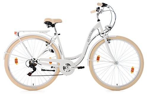KS Cycling Damenfahrrad 28'' Balloon weiß RH 48 cm