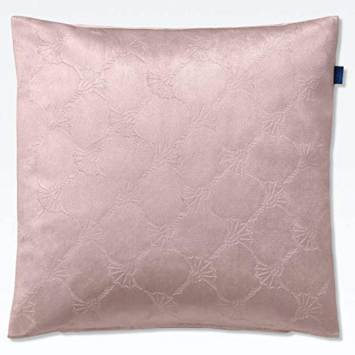 Joop! Kissenhülle Emboss 70291 Zierkissen Bezug Kornblume Pillowcase Gemustert, Größe:38 x 38 cm, Farben:Nude