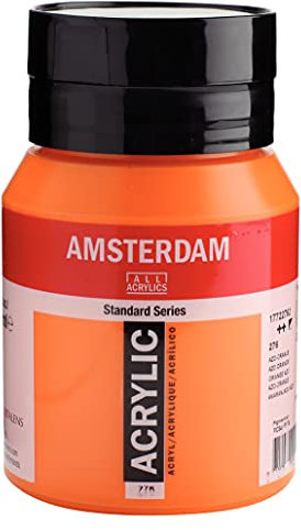 Amsterdam Standard Series Acrylique Pot 500 ml Orange Azo 276 (17722762)