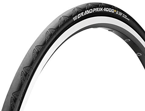 Continental Grand Prix 4000 SII Cubierta Plegable, Unisex Adulto, Negro, 700x25