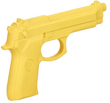 Ju-Sports Gummipistole gelb