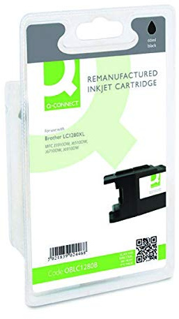 Q-Connect Ink for Brother LC1280XL Ink Cartridge - Black