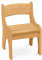Original Levin Kinderstuhl von BioKinder® | Holzstuhl, Stuhl für Kinder aus 100% Bio-Erlenholz natürlich geölt