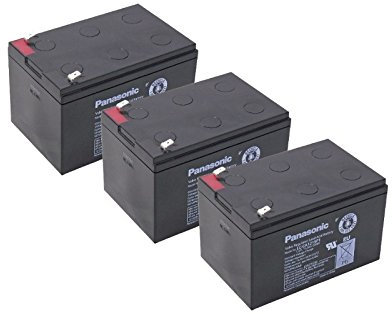 Kompatibler Accu 36V 3x 12V 15Ah Batterie Scooter Elektro Roller AGM Blei Akku