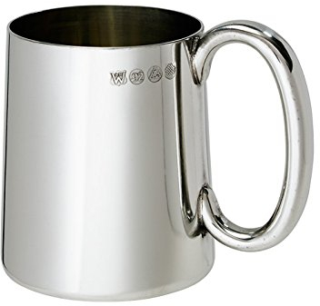 Wentworth Pewter - Half Pint Imperial Pewter Tankard, Beer Mug