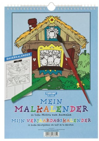 Dauerkalender Kalender Bastelkalender Malkalender
