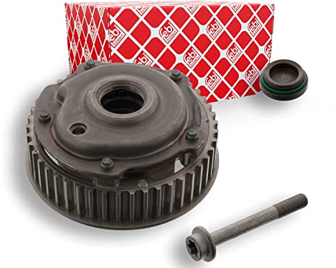 febi bilstein 46117 Nockenwellenversteller mit Schraube, 1 Stück | Kompatibel mit: ALFA ROMEO 159, 159 Sportwagon, CHEVROLET AVEO / KALOS Stufenheck, AVEO Schrägheck, AVEO Stufenheck, CRUZE