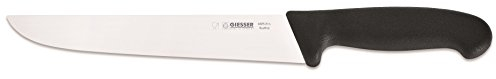 Giesser Messer Schlachtmesser schwarz 21 cm Klingenlänge schmale Form- Profimesser
