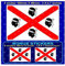 Sardinien sardischen Historische Flagge Italien Sardegna, sardigna Italia 10,2 cm (100 mm) Vinyl Bumper Aufkleber, Aufkleber X1 + 2 Bonus