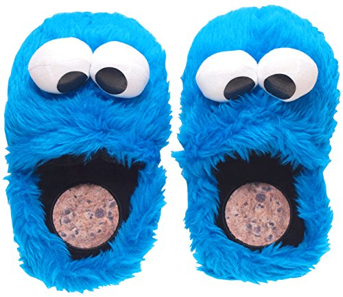 Krümelmonster 3D Hausschuhe/Slipper, Größen 38/40 M, 41/43 L und 44/46 XL (35/37 S)