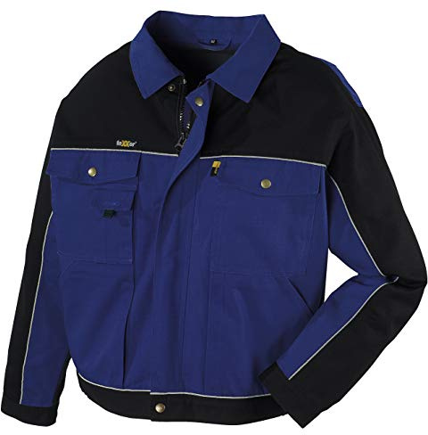 teXXor 2-in-1 Arbeitsbundjacke Canvas 320 mit Cordura, verstärkt blau 48, 20-008312-48