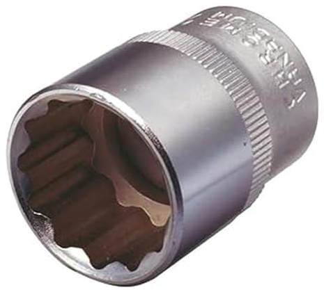 KS Tools 911.1582 Stecknuss, 22 mm auf Hänger, 12-Kant, 1/5,1 cm