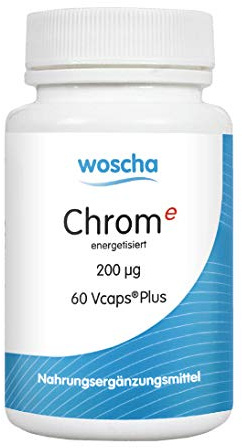 woscha Chrom E energetisiert 90 Vcaps®Plus (17g) (vegan)