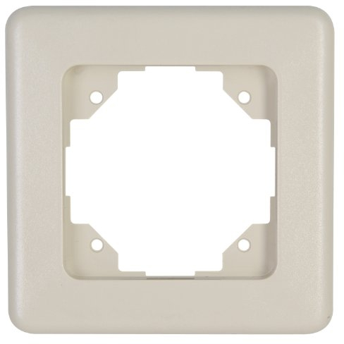 Kopp Abdeckrahmen 1-fach Europa creme-weiß, 303101075