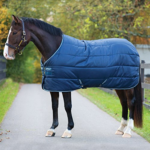 Horseware Stalldecke Amigo Insulator Heavy 350g - Navy/White
