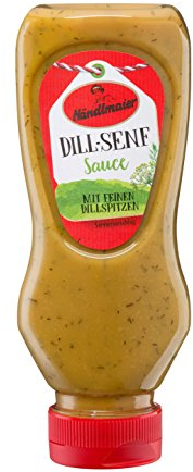 Händlmaier's Feinkost-Sauce Dill-Senf, 8er Pack (8 x 225 ml)