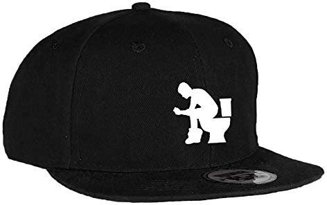 Baseball Mütze Cap Caps Restroom Swag schwarz Snapback with Adjustable Strap LA