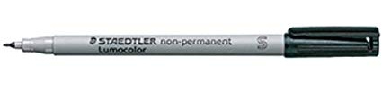 STAEDTLER Lumocolor NonPermanent-Marker 311S, schwarz VE=1