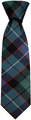 I LUV LTD Gents Neck Tie Mitchell Ancient Tartan Lightweight Scottish Clan Tie