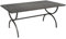 MBM 156135 Tisch Romeo, 160 x 90 x 73 cm, Eisengestell Plattenfarbe marone antik