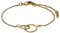 PILGRIM HARPER Armband vergoldet