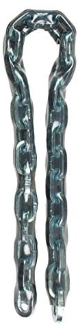 Master Lock 8020EURD - Kette aus gehärtetem Stahl - viereckiges Glied - Vinylschlauch 1,50 m x Ø 10 mm