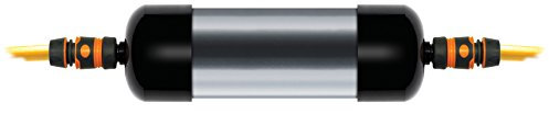 Evolution Aqua Pond Dechlorinator for Fish Ponds – Activated Carbon Chlorine Remover Garden Hose Inline Water Filter for Pond Tap Water Treatment / 12-Inch