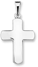 Amor Unisex-Anhänger Kreuz 925 Silber rhodiniert - 307987
