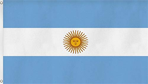 normani Flagge Fahne ca. 90x150 cm Nationalflagge Nationalfahne Farbe Argentinien