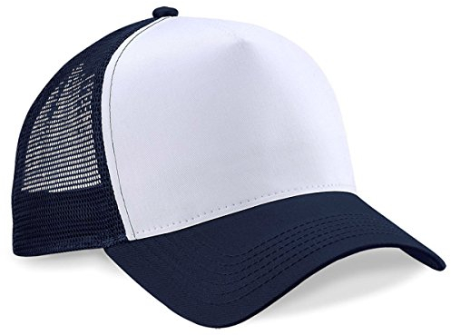 Beechfield Trucker Cap in french navy / white French Marinblau / Weiß