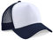 Beechfield Trucker Cap in french navy / white French Marinblau / Weiß